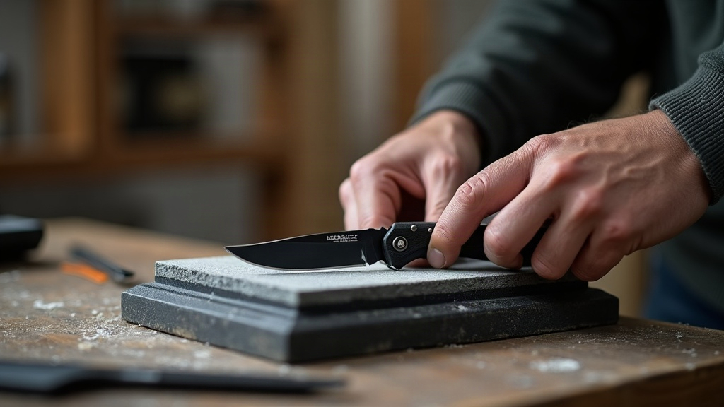 best diamond sharpening stone demonstration
