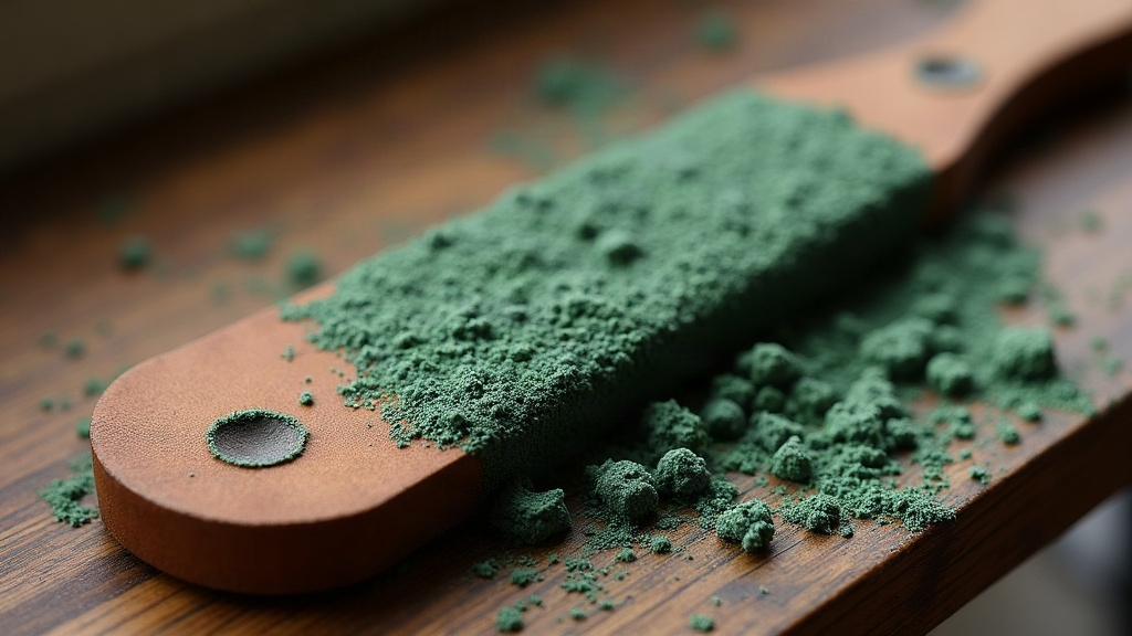 Leather Strop & Polishing Compound Guide: Green Chromium vs Diamond