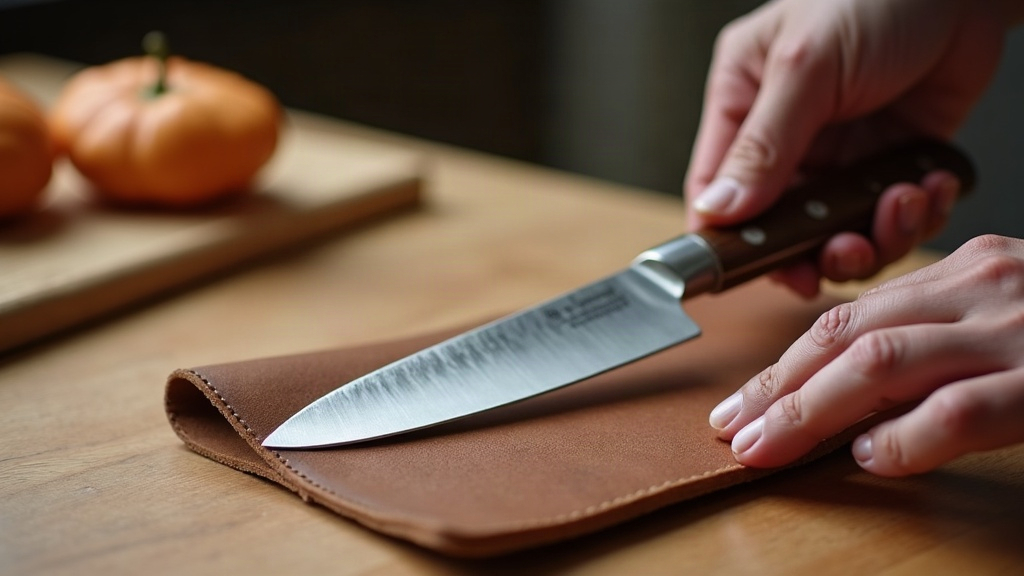 Leather Strop Application